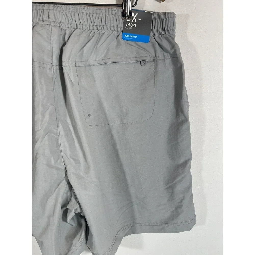 NEW Columbia Mens Shorts 1X Gray Chino Hiking Walking Casual Comfort Performance